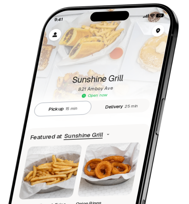 Sunshine Grill app preview