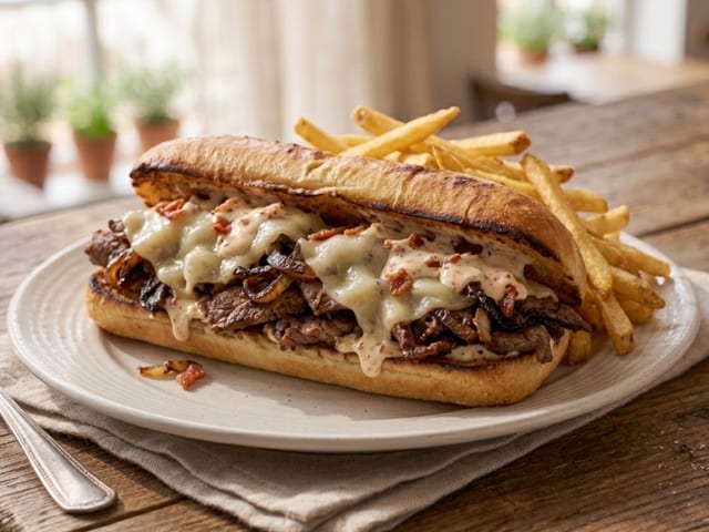 SP Chipotle Bacon Ranch Cheesesteak.