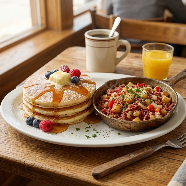 SP Hash & Pancakes.