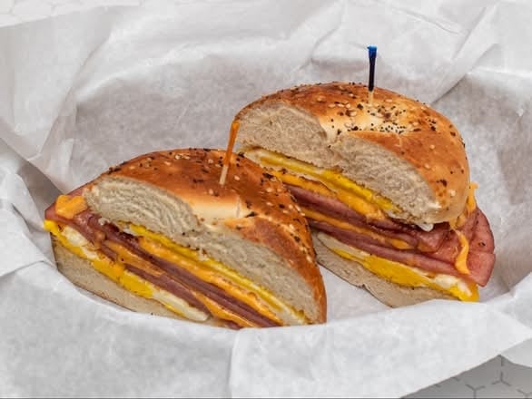 Egg & Cheese Sandwich.